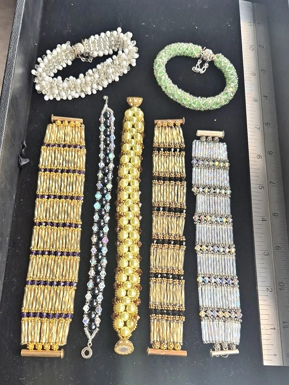 Hand Made beaded bracelets